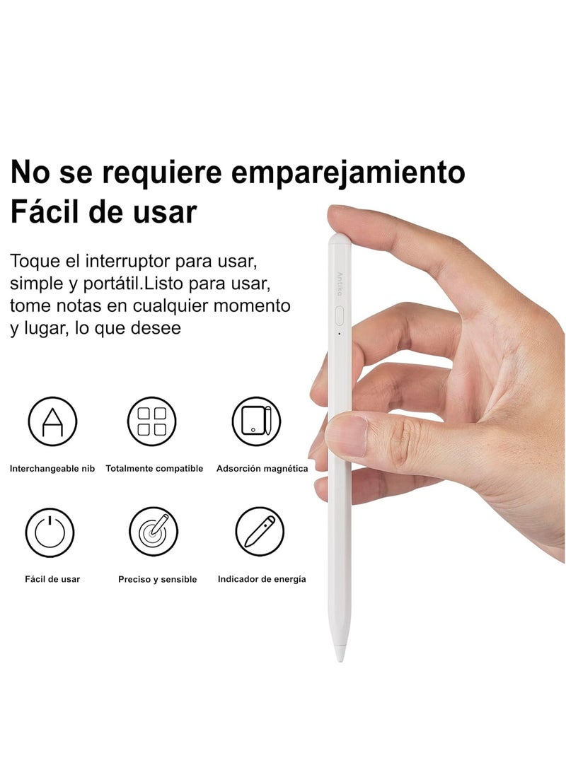 Generic - Touch Screen Pen with Magnetic Function and High Sensitivity Stylus Pen for Android Compatible with HP Samsung iPhone Tablet - Image 1