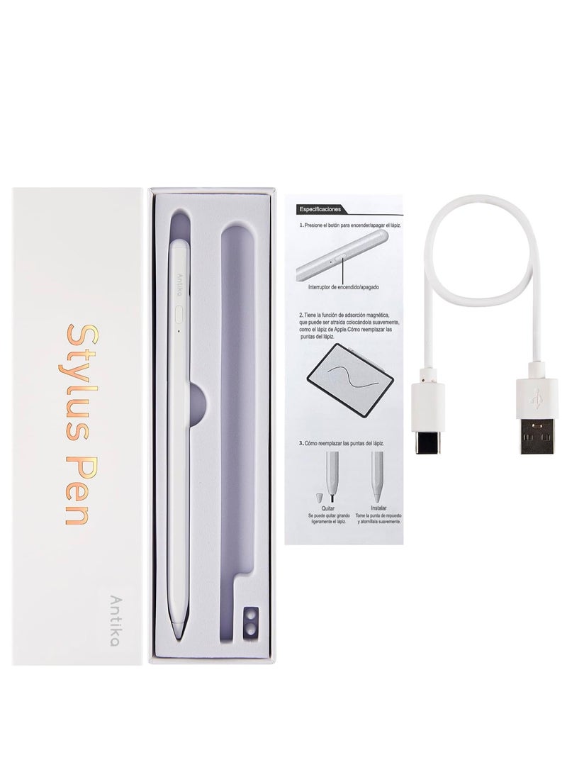 Generic - Touch Screen Pen with Magnetic Function and High Sensitivity Stylus Pen for Android Compatible with HP Samsung iPhone Tablet - Image 1