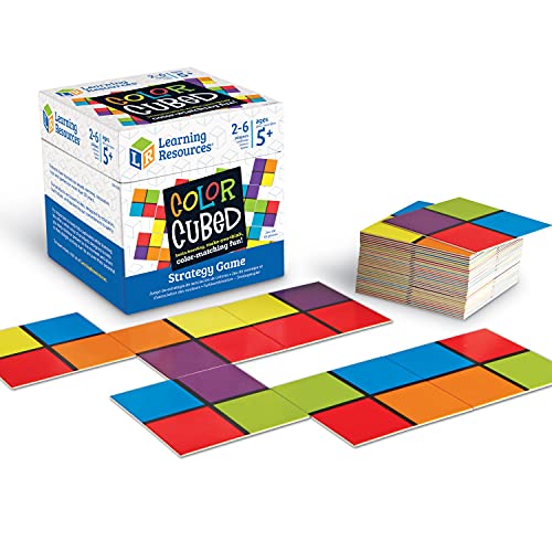 Learning Resources Color Cubed Strategy Game Brain Boosting Matching 26 Players 40 Pieces Ages 5 - Image 1