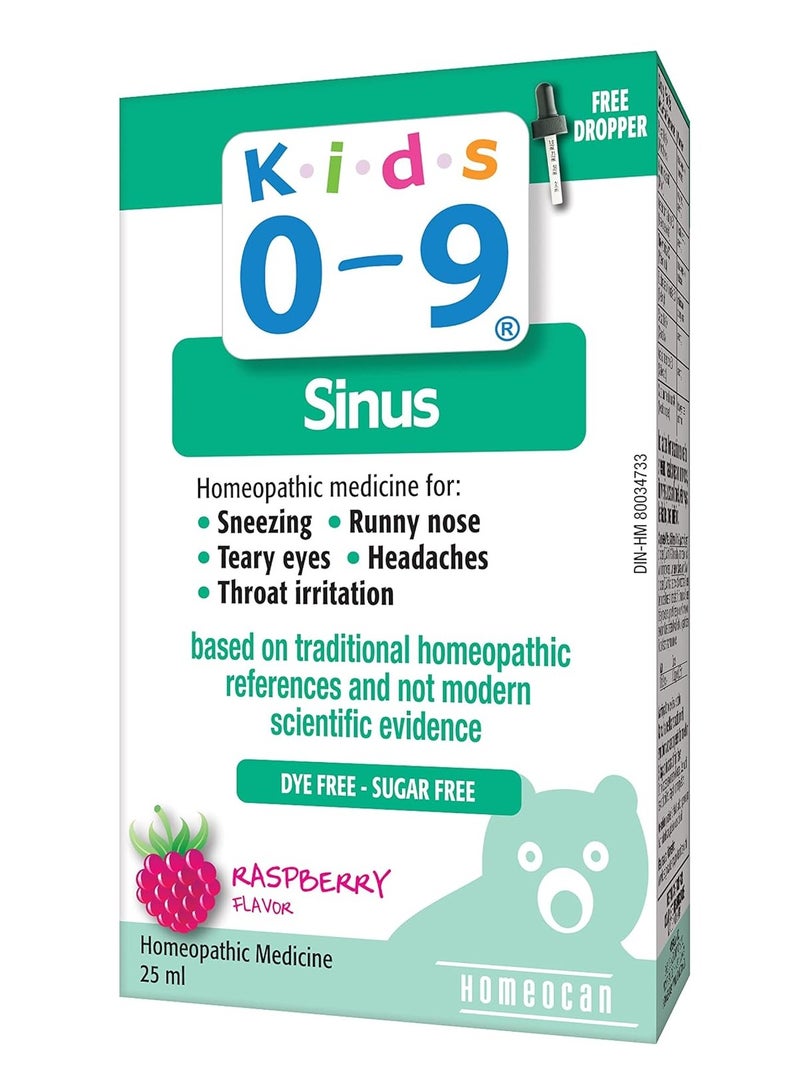 Kids 0-9 Kids 0 - 9 Sinus (All in One) 25 ml - Image 2
