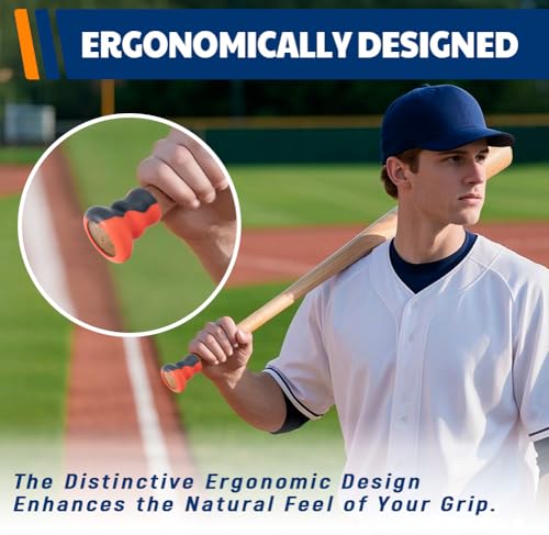 JAYA 2 Pack Bat Knob Taper, Exclusive Installation Lubricant, Easy Installation Bat Knob Taper, Increased Bottom Protection, Ergonomic Design, for Enhanced Grip and Protection, Red - Image 5