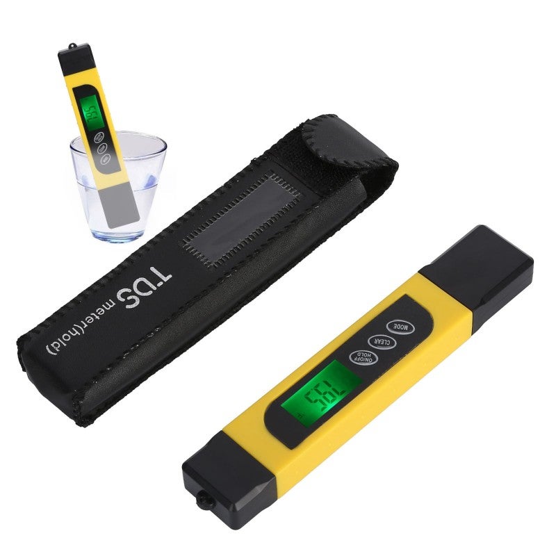 TDS Meter: 0-4999ppm 0-50°C, Fast 5-Second Readings, Automatic Temperature Compensation, Portable Water Quality Tester - Direct Insert Measurement, Removable Electrode Cover for Home Drinking Water Te - Image 4