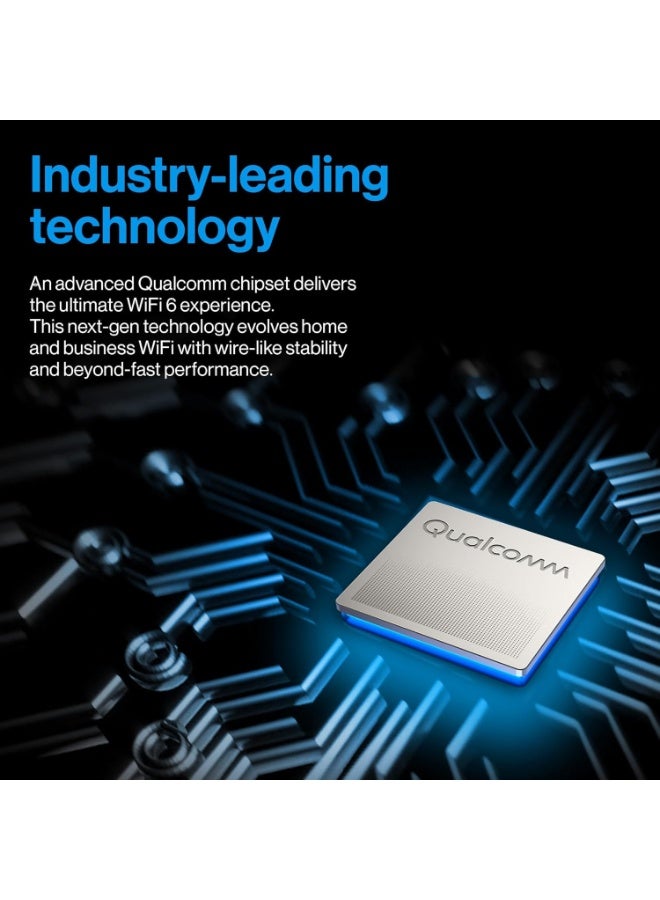 لينكسيس راوتر ميس واي فاي 6 LN3121-KE | AX5400 مزدوج النطاق بسرعة 5.4 جيجابت في الثانية، قوي، سريع، تغطية منزلية واسعة تصل إلى 2,700 قدم مربع، يتصل بأكثر من 35 جهاز، للمنزل، المكتب، الألعاب، البث، إعداد سهل - Image 4
