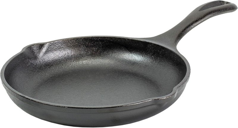 Lodge 8" Cast Iron Skillet - Chef Collection - Perfect Sear - Ergonomic Handles - Superior Heat Retention - Cast Iron Cookware & Skillet - Image 1