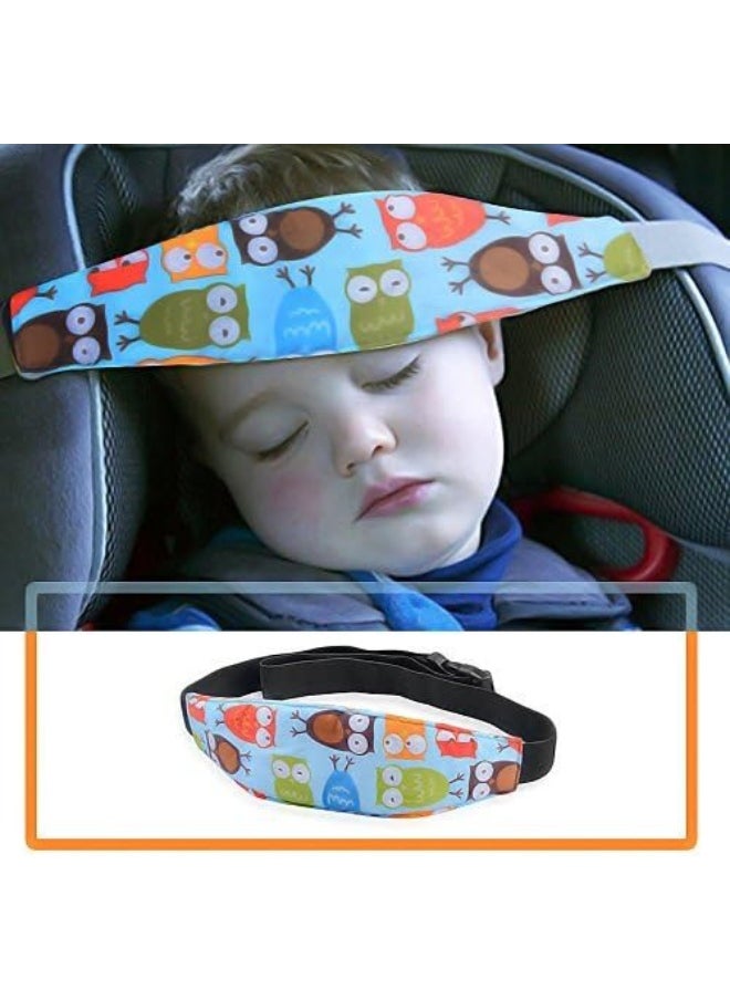 Luckyiren Luckyiren Head Support for Stroller Car Seat - Head Band Strap Headrest for Sleeping Traveling for Toddler Kids Children Child Baby Infant  - Image 1