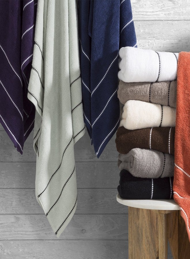 Lavish Home 2-Piece Luxury Bathroom Towels Set - Made From 100% Zero Twist Cotton - Quick Dry, Soft, and Absorbent Bath Towels by Lavish Home (Beige) - Image 3