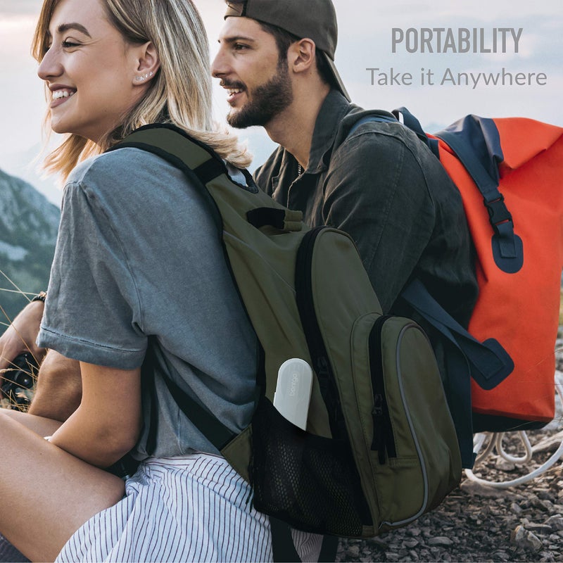 Bentgo Stainless Travel Utensil Set - Reusable 3-Piece Silverware Set with Carrying Case, High-Grade Premium Steel, BPA-Free Case, Eco-Friendly - Ideal for Travel, Camping, and Office Use (Aqua) - Image 4