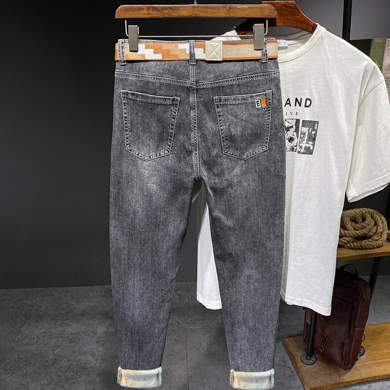 Unisex Classic Denim Jeans Loose Fit Daily Outdoor Wear - Image 5