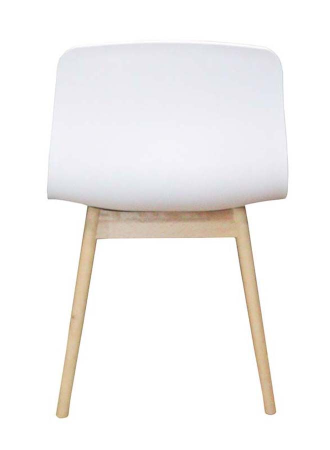 JILPHAR FURNITURE Short Bar Stool with Wooden Legs  - Image 3