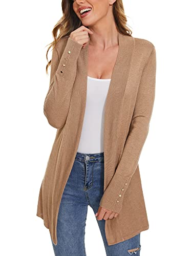 ROW 8 ROW Cardigan for Women Dressy Casual Long Sleeve Open Front Knit Cardigan Sweaters - Image 1