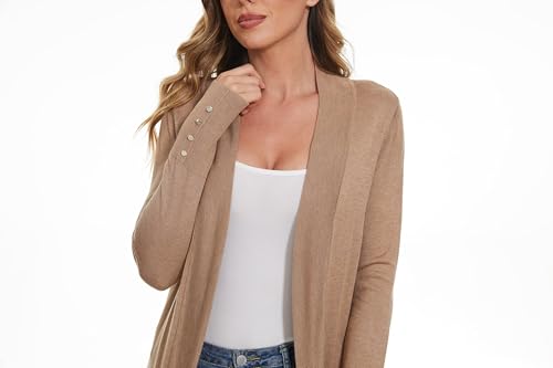 ROW 8 ROW Cardigan for Women Dressy Casual Long Sleeve Open Front Knit Cardigan Sweaters - Image 5