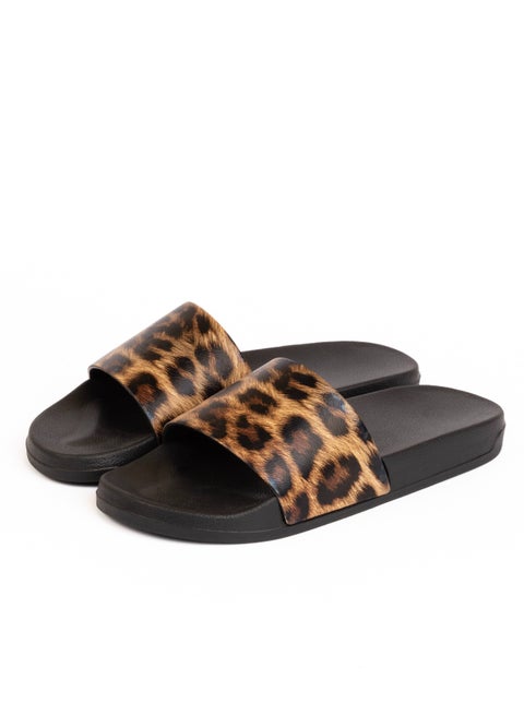 Onda Tiger slide slipper for women