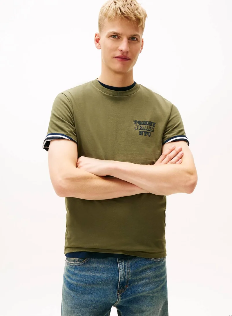 TOMMY JEANS NYC Logo Slim T-Shirt