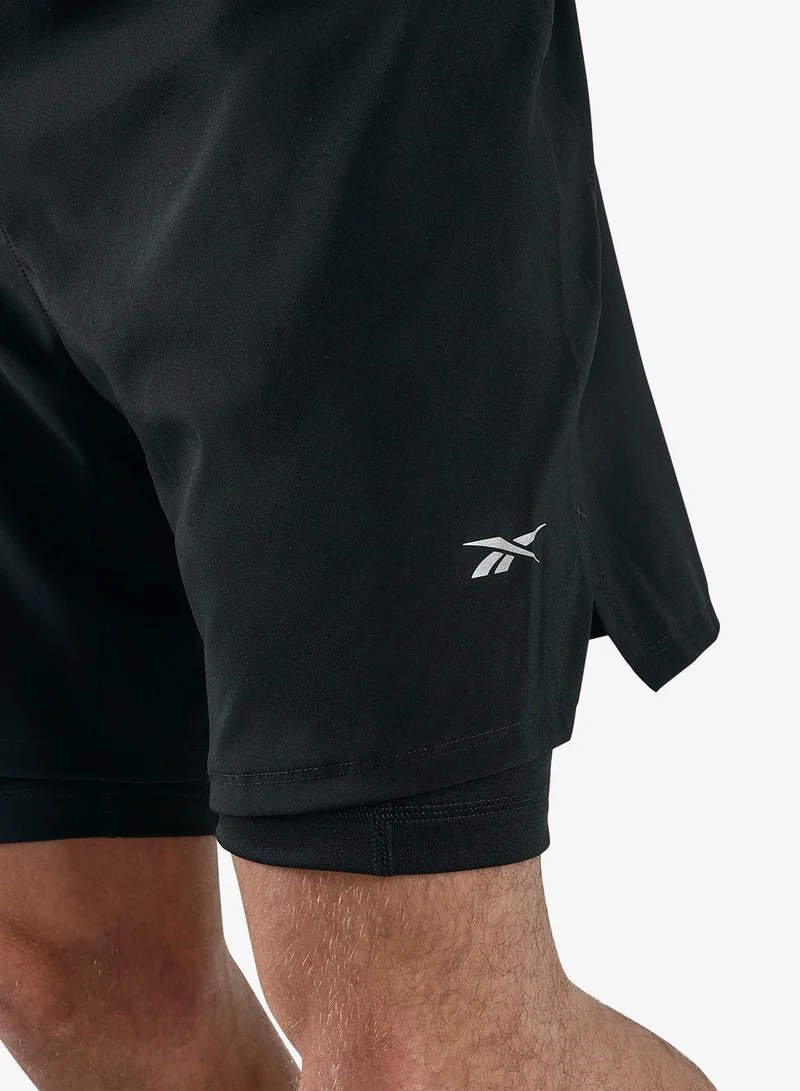 Reebok  Id Run 2 In 1 Shorts for Men | Best Price UAE