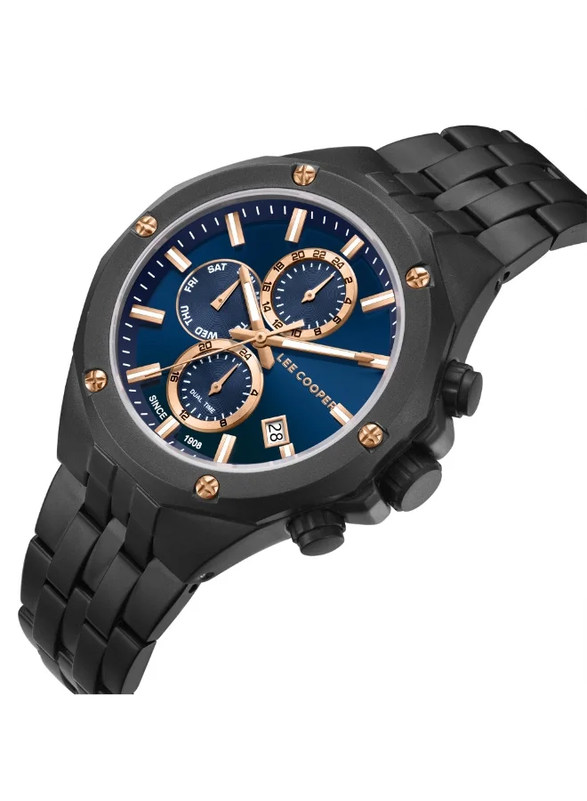 لي كوبر ساعة معدنية متعددة الوظائف ٤٢ مم