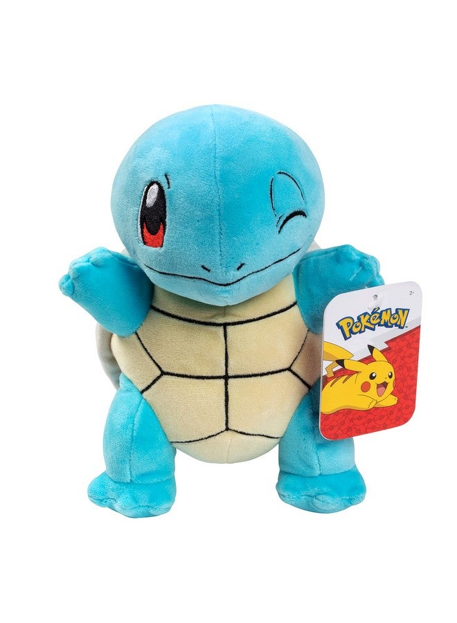 Pokemon Pokémon 8 Squirtle Plush Officially Licensed Quality & Soft Stuffed Animal Toy Generation One Great Gift For Kids Boys Girls & Fans Of Pokemon - Image 1