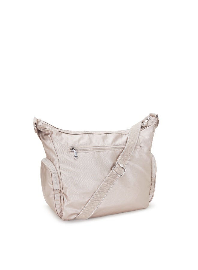 كيبلينغ حقيبة كروس بودي متوسطة جابي بلون ميتاليك جلو - Image 2