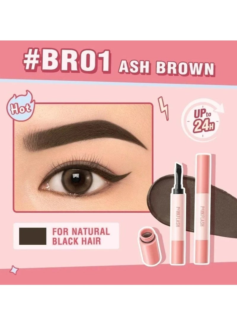 Pink Flash جل حواجب مقاوم للتلطخ لثبات يدوم طويلًا  1.4جرام  - Image 2