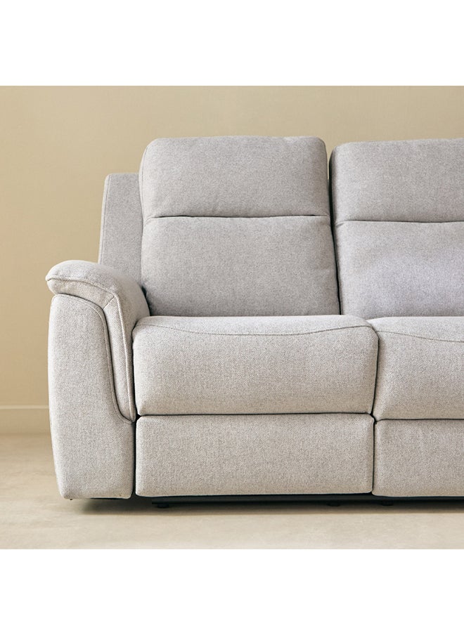 Brittany 2-Seater Fabric Recliner Sofa with Dual Power Seats 97 x 102 x 163 cm