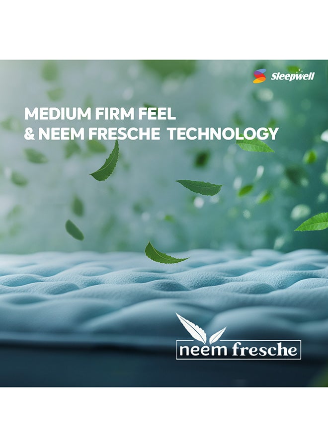 Sleepwell Utsav Comfort Classic Mattress| Breathable Medium Firm|Integrated Neem Fresche Technology | Quiltec & Resitec Foam For Back Support | 200x160x17.5 - Image 4