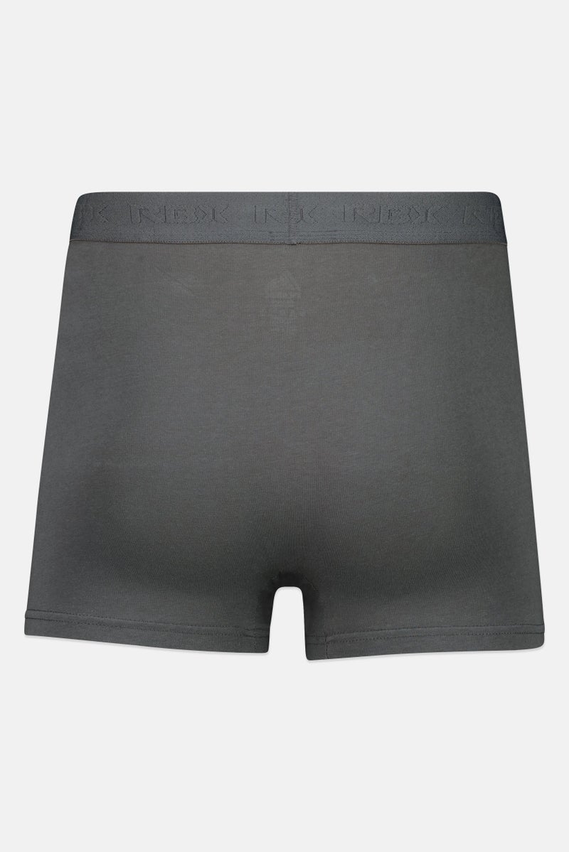 RBX Men 3 Piece Brand Logo Underwear Trunks, Multicolor - Image 3