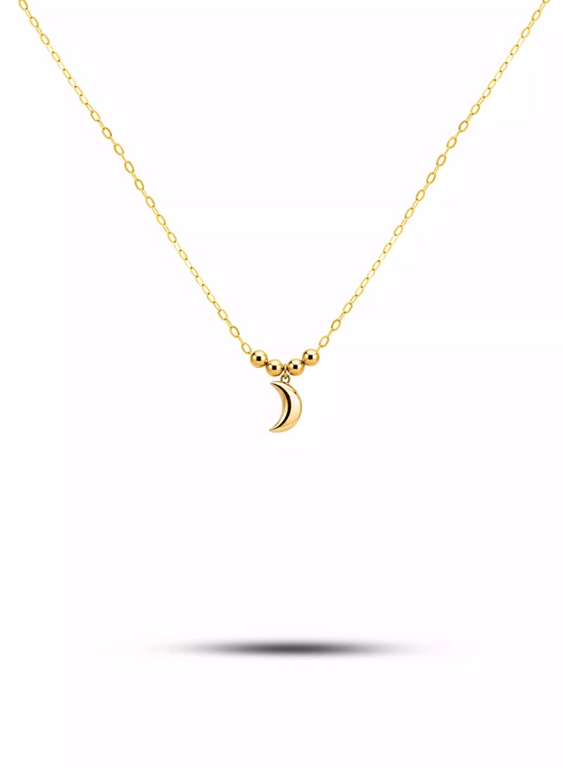 Ruby Art Gold 18K Pure Gold Women’s Necklace Elegant & Premium Design, 0.78 Gram - Image 1