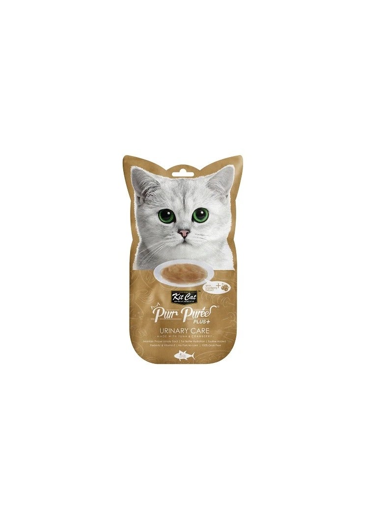 Kit Cat Purr Puree Plus Urinary Care Tuna Cat Treats - Image 2