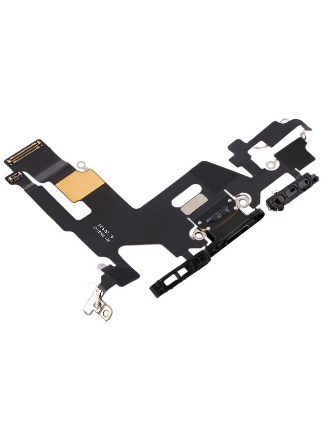 erorex Charging Port Flex Cable for iPhone 11(Black) - Image 3