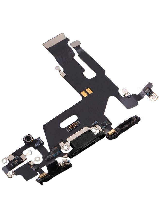 erorex Charging Port Flex Cable for iPhone 11(Black) - Image 4
