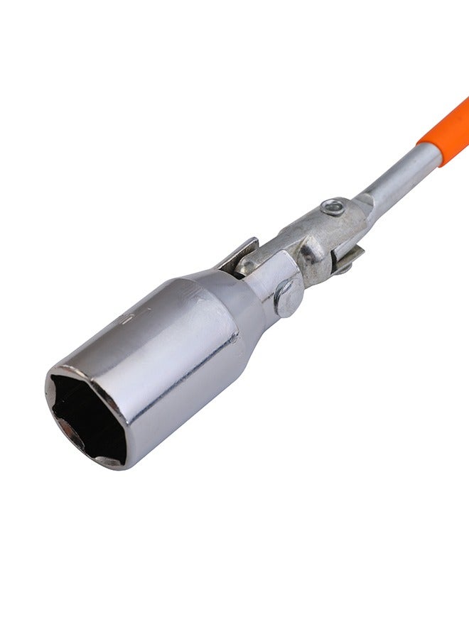 Spark Plug T-Wrench -21mm Orange- Universal Joint Wrench with Ergonomic Handle -for Automotive Engine Maintenance, Car Repair, Spark Plug Removal and Installation -for DIY and Professional Use - Image 4