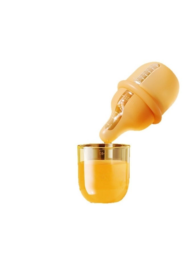 One bottle of three purpose newborn feeding nipple, drinking water to feed medication to prevent choking, - Image 1