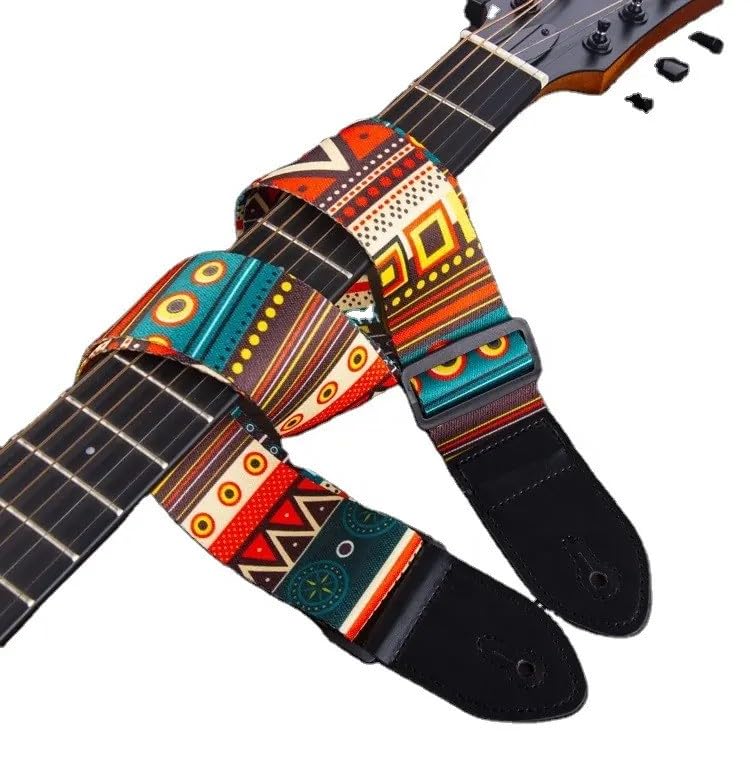 Mocking Bird Guitar Strap for Acoustic Adjustable Buckle Electric Guitar Strap Polyester Guitar Belt For Acoustic/Bass/Electric Guitar - Image 4