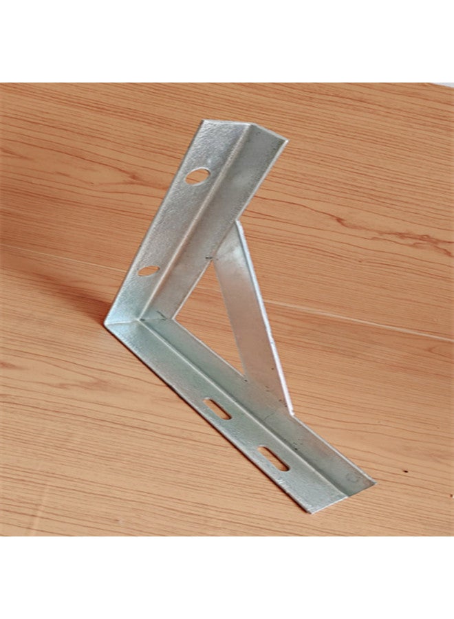 Direct Supply Galvanized Angle Iron Bracket Pipe Triangle Bracket Fixed Support Frame Spraying Bracket Angle Steel Shelf-Specifications And Models:40 Angle Iron 200*200  - Image 3