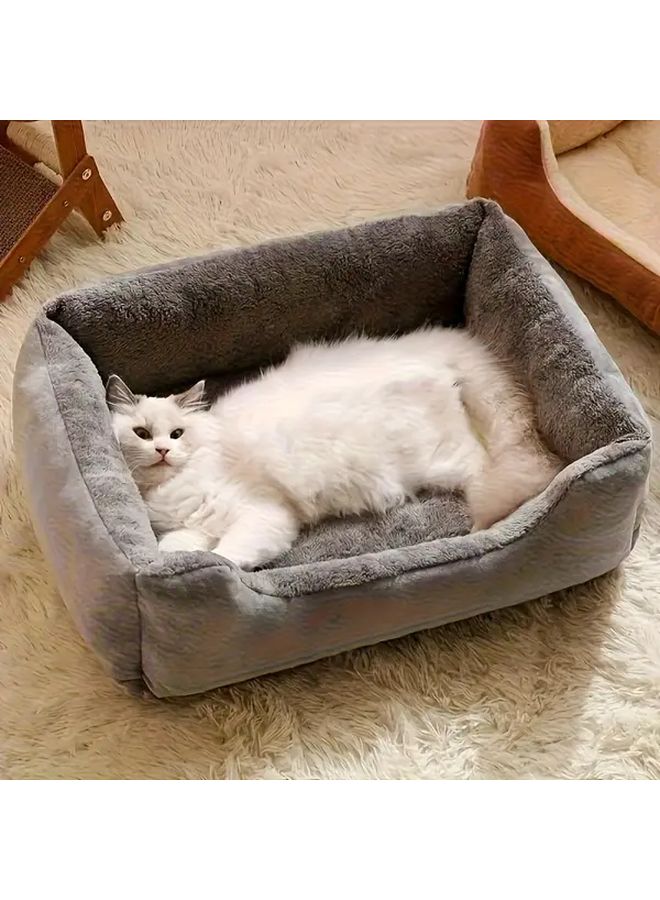 Medium Green Orthopedic Pet Bed Non Slip Bottom Bite Resistant Washable Cushioned Mattress - Image 4