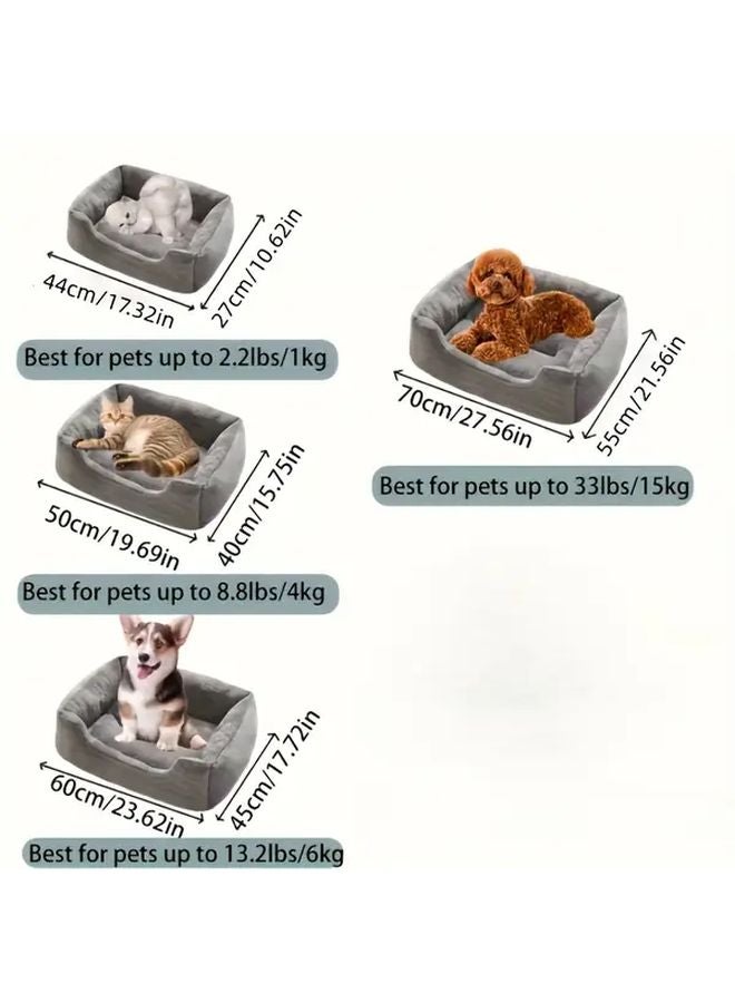 Medium Green Orthopedic Pet Bed Non Slip Bottom Bite Resistant Washable Cushioned Mattress - Image 3