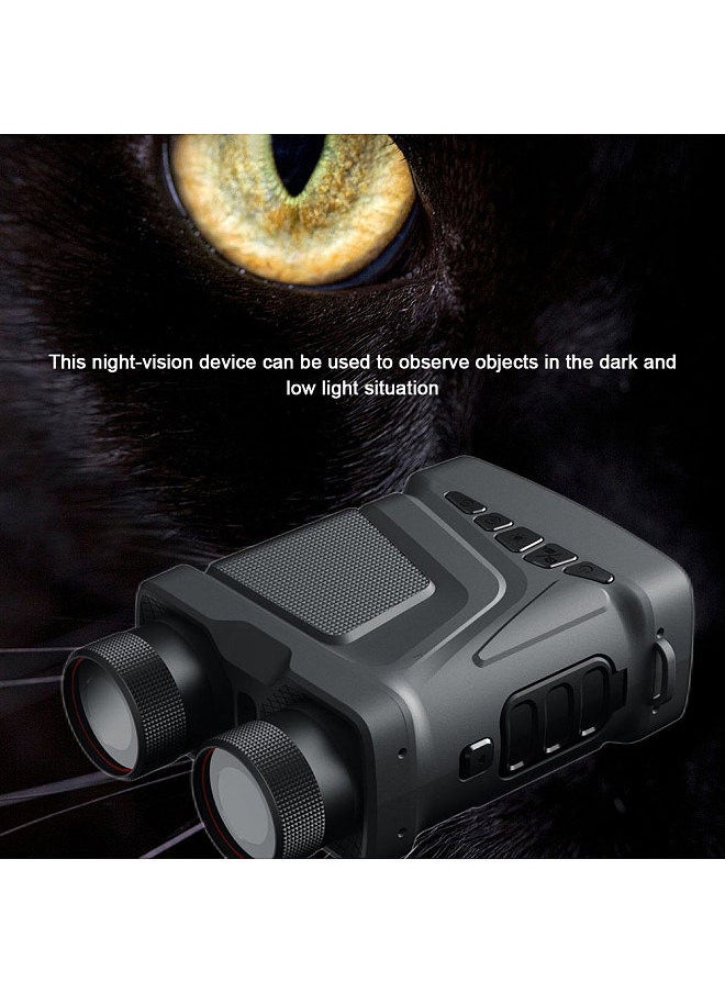 Generic 1080P Portable Binocular Infrared Night-Visions Device Day Night Use Photo Video Taking 5X Digital Zoom 300M Full Dark Viewing Distance for Outdoor Hunt Boating Journey  - Image 5