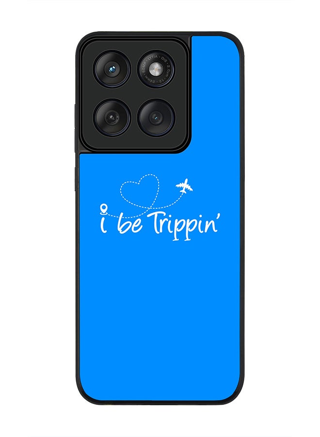 Stylizedd For Motorola MOTO Edge 60 Fusion/ Edge 60 Case,Slim fit Camera Protection, Shockproof Thin Phone cover  - I be trippin' - Image 1