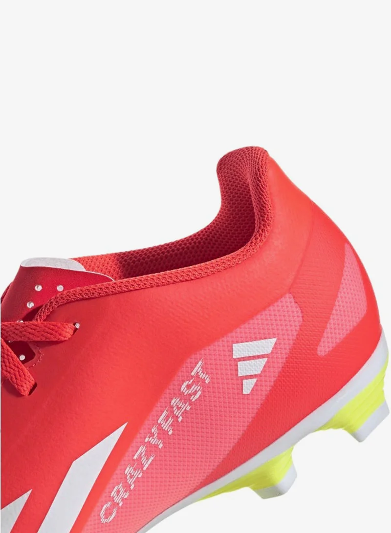 اديداس أحذية كرة قدم كرازي فاست كلوب  حمراء .