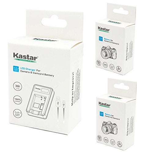 Kastar Battery (X2) & LCD Slim USB Charger for EN-EL12, ENEL12, MH-65 Coolpix S9900, S9700, AW120, S9500, AW110, S70, S9600, S6300, S6200, S8100, S9100, S800c, S31 Digital Cameras + More - Image 4