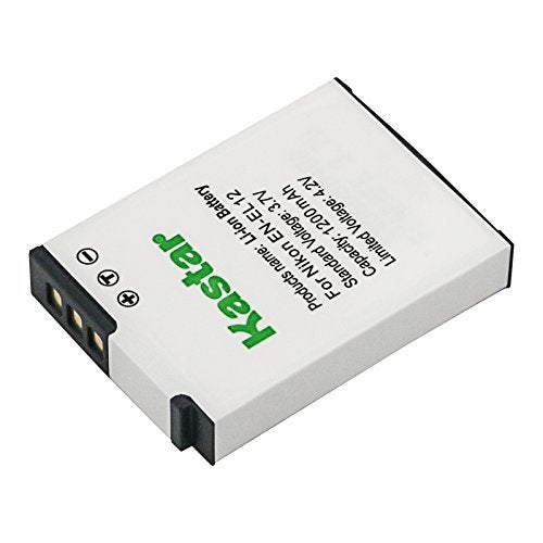 Kastar Battery (X2) & LCD Slim USB Charger for EN-EL12, ENEL12, MH-65 Coolpix S9900, S9700, AW120, S9500, AW110, S70, S9600, S6300, S6200, S8100, S9100, S800c, S31 Digital Cameras + More - Image 5