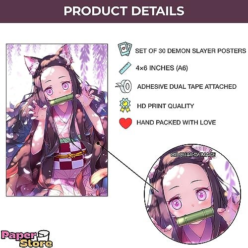 Thepaper9store anime wall collage kit (Demin) - Image 5