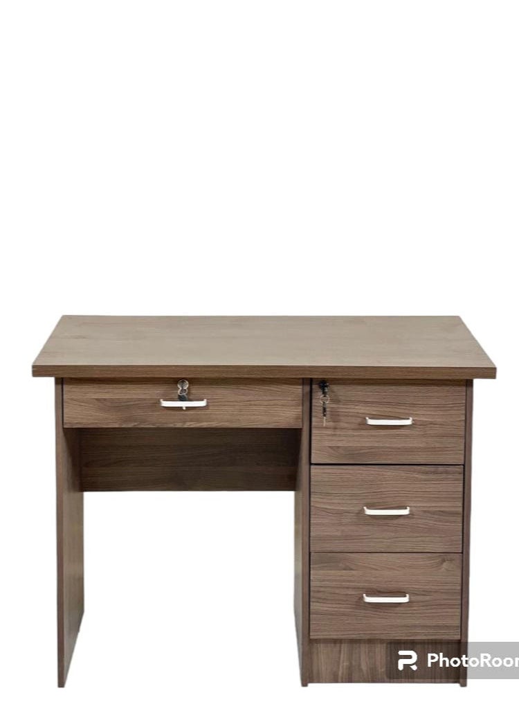 Generic - Office computer table or study table brown color inserts - Image 1