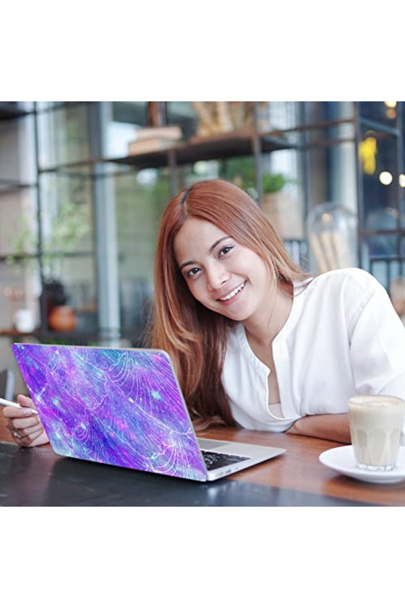 icolor Purple Shell 11.6 13 13.3 14 15 15.6 inches Netbook Laptop Skin Sticker Reusable Protector Cover Case for Laptop Notebook - Image 2