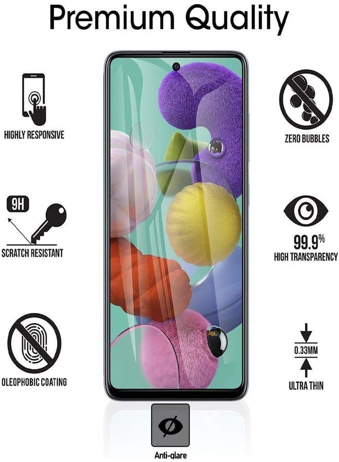 N.C NC [2 Pack] Privacy Screen Protector for Samsung Galaxy A33 /A42 /A32 /A12/A13 5G/A02S/A03S Tempered Glass, Anti-Glare Full Covered,Smooth Touch, No Bubble - Image 3