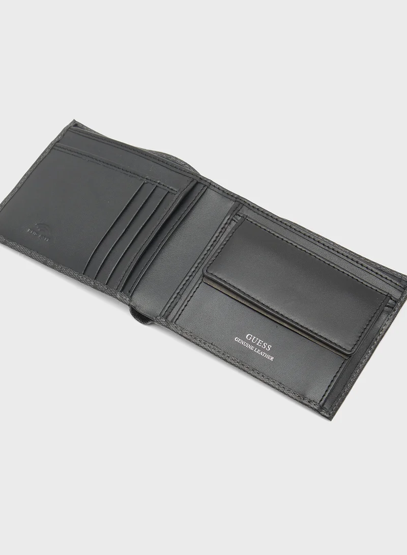 GUESS Casual Madrid Bi-Fold Wallet