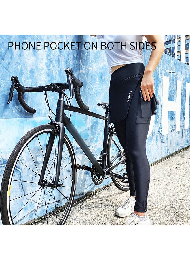 WOSAWE Women's Cycling Apparel Silicone Sponge Pad Long Pants Quick-drying Breathable High Elasticity Cycling Clothes for Spring and Summer  - Image 5