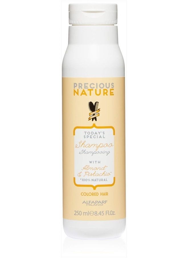 ALFAPARF MILANO Precious Nature Color Protection Hair Shampoo, Almond and Pistachio, 8.45 Fl Oz  - Image 1