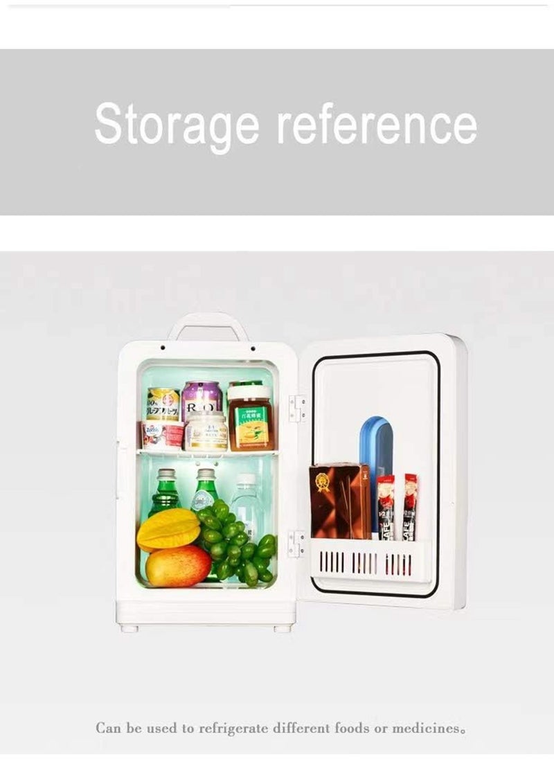 MONOGUE - The mini refrigerator is a lightweight portable 20l Large capacity low noise compressor that is ideal for drinks snacks or cosmetics storage. - Image 1