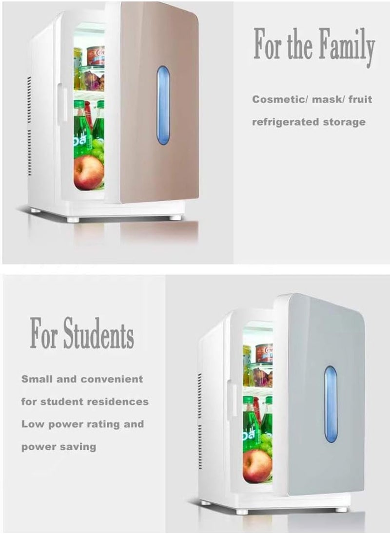 MONOGUE - The mini refrigerator is a lightweight portable 20l Large capacity low noise compressor that is ideal for drinks snacks or cosmetics storage. - Image 1