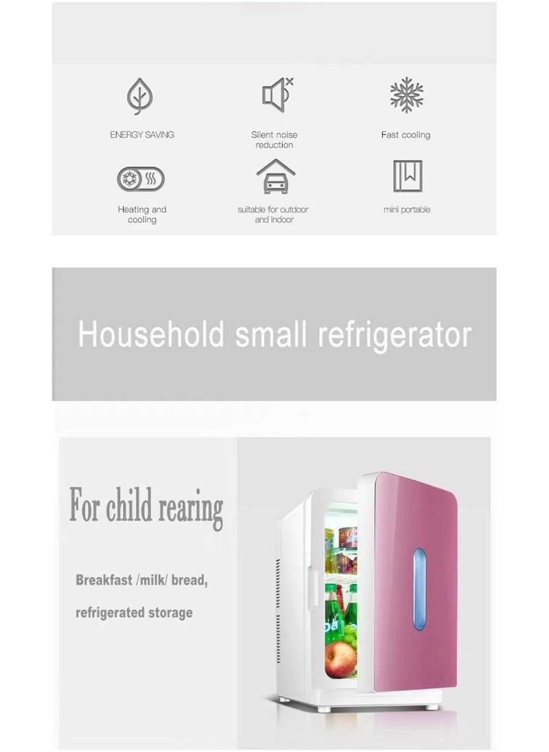 MONOGUE - The mini refrigerator is a lightweight portable 20l Large capacity low noise compressor that is ideal for drinks snacks or cosmetics storage. - Image 1